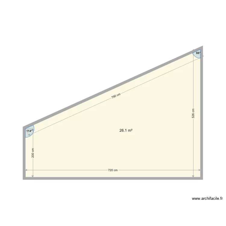 Mur lat&eacute;ral VEROVE. Plan de 