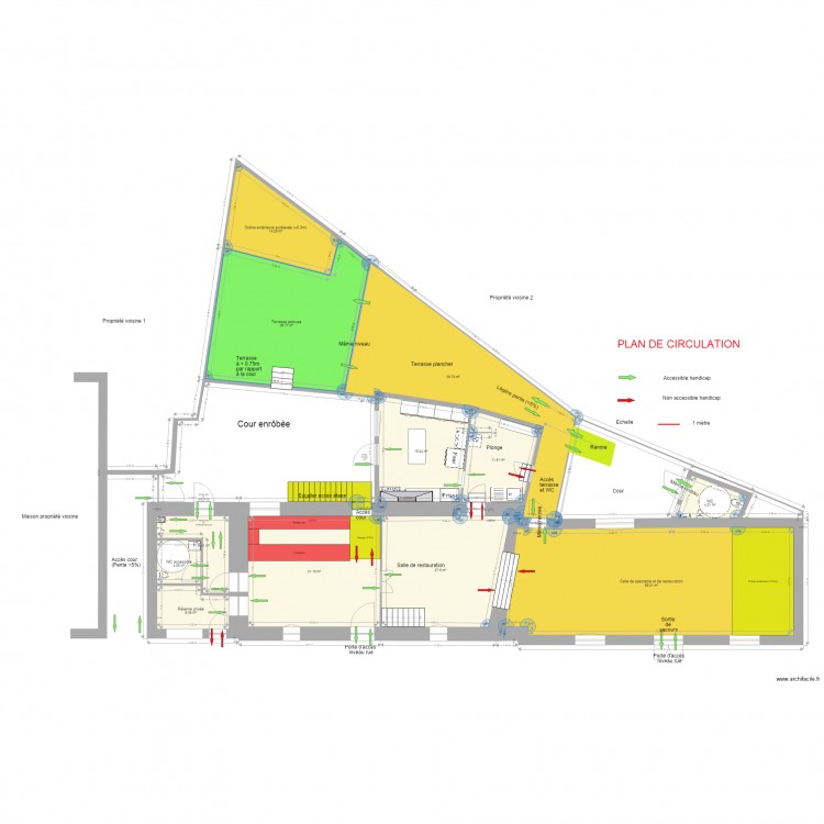 Plan de distribution FeSTBAR Projet Circulation. Plan de 0 pièce et 0 m2