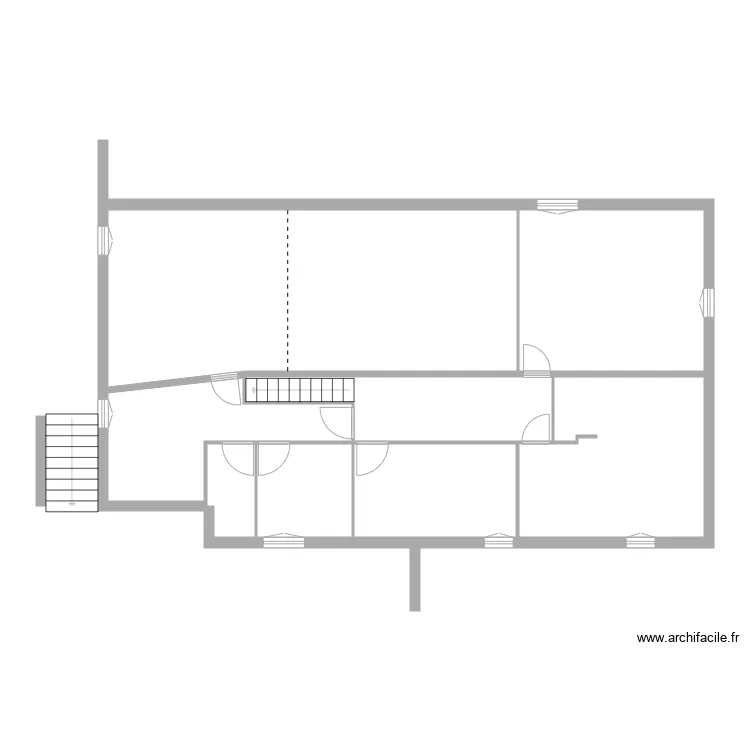 0100 005 126 R001 Sous sol. Plan de 