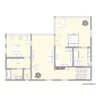 Plan maison r&ecirc;ve niveau 2