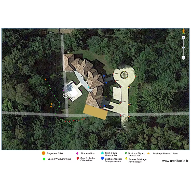 CEDRIC ET AUDREY2. Plan de 