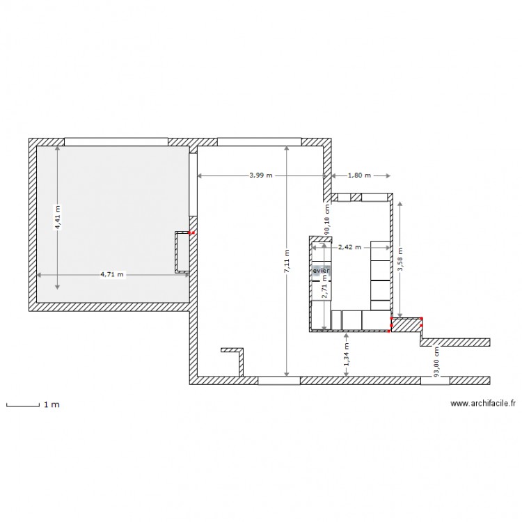 de cacqueray cuisine 1 octobre cuisine. Plan de 0 pièce et 0 m2