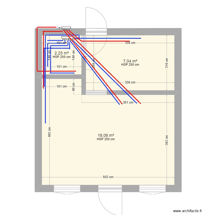 sallon de coiffure Malicorne. Plan de 0 pièce et 0 m2