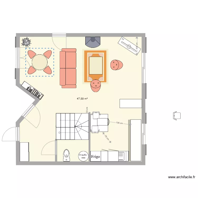 Ga&euml;lle. Plan de 