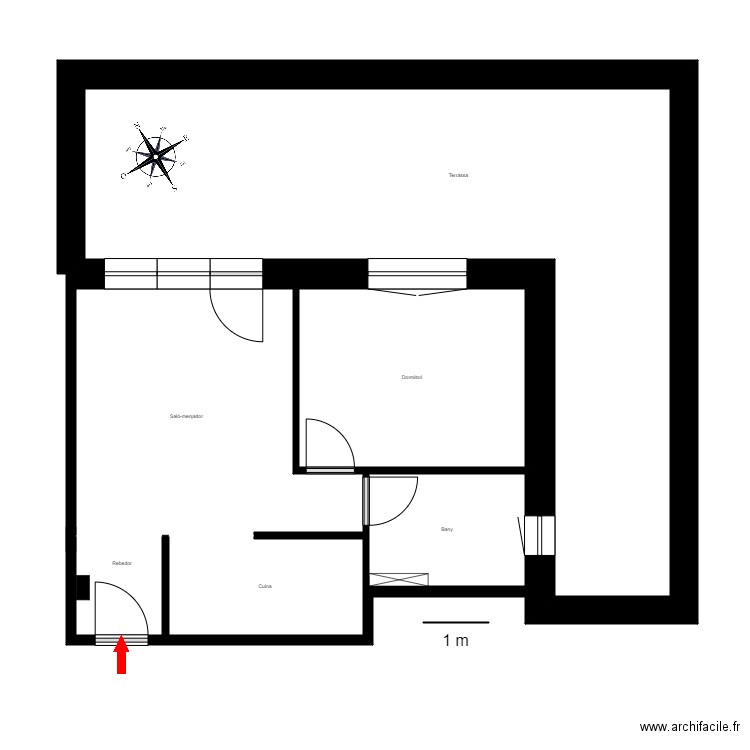 URB ELS REFUGIS ED LES FONTS 2 6 CANILLO. Plan de 0 pièce et 0 m2