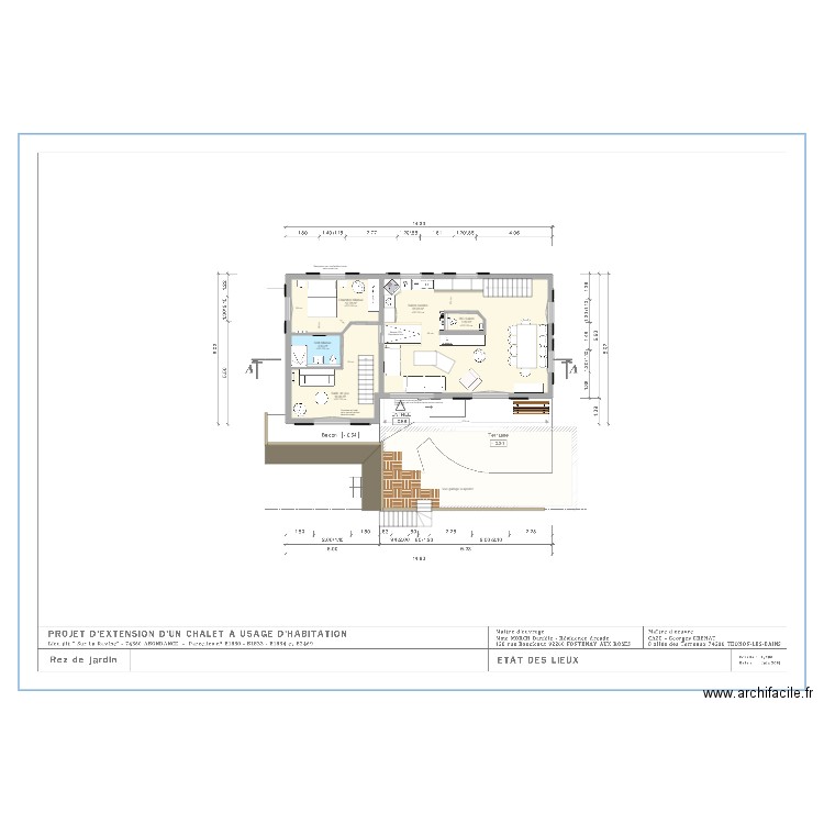 Abondance REZ 6. Plan de 0 pièce et 0 m2