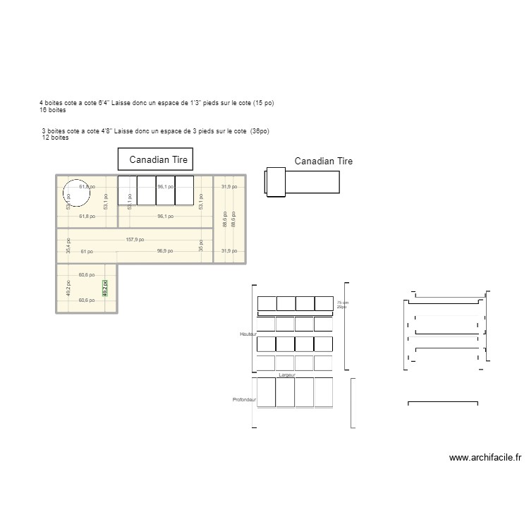 Locker Brigitte. Plan de 0 pièce et 0 m2