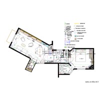 Plan projet électrique appartement Pêcheux