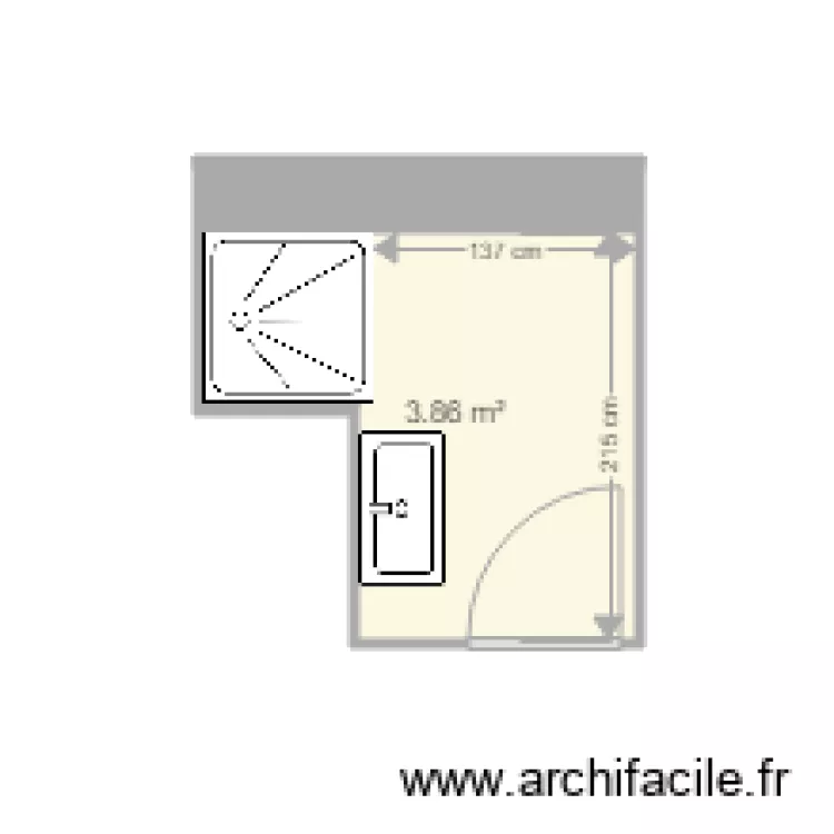 plan dumas avant sdb . Plan de 
