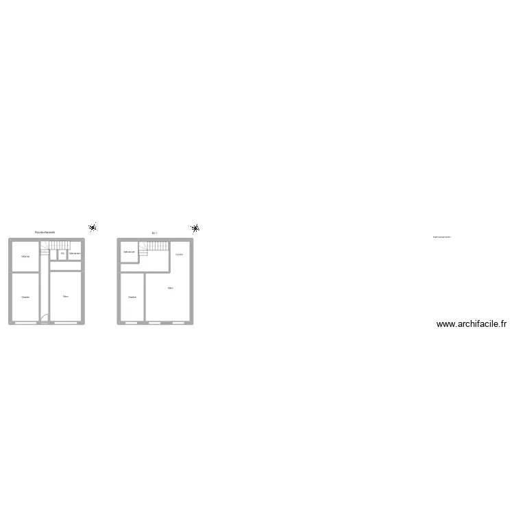 GARNIER Henriette. Plan de 