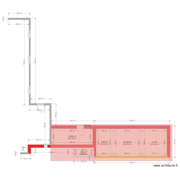 Plan BEA Appart V1. Plan de 0 pièce et 0 m2