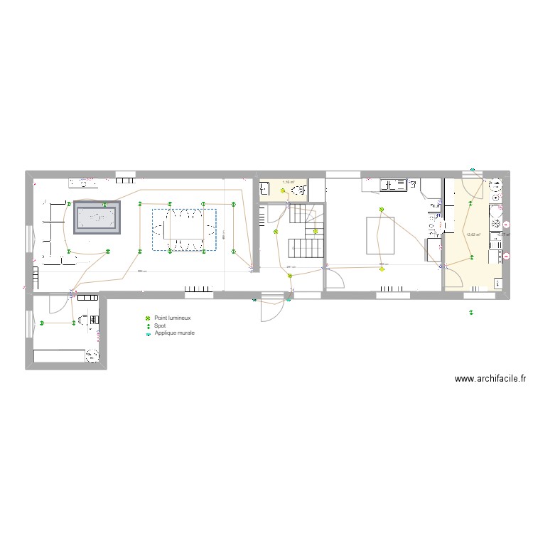 NORMAN Estate Ltd RDC Elec. Plan de 3 pièces et 15 m2