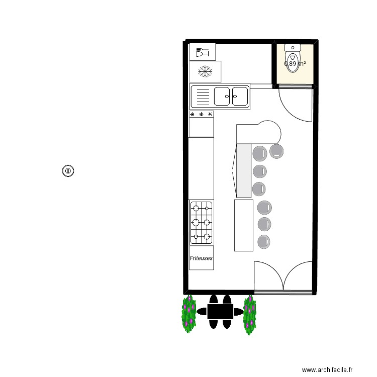 Projet bled. Plan de 0 pièce et 0 m2