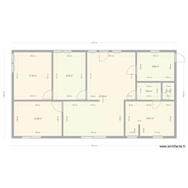 chalet. Plan de chalet. Plan de