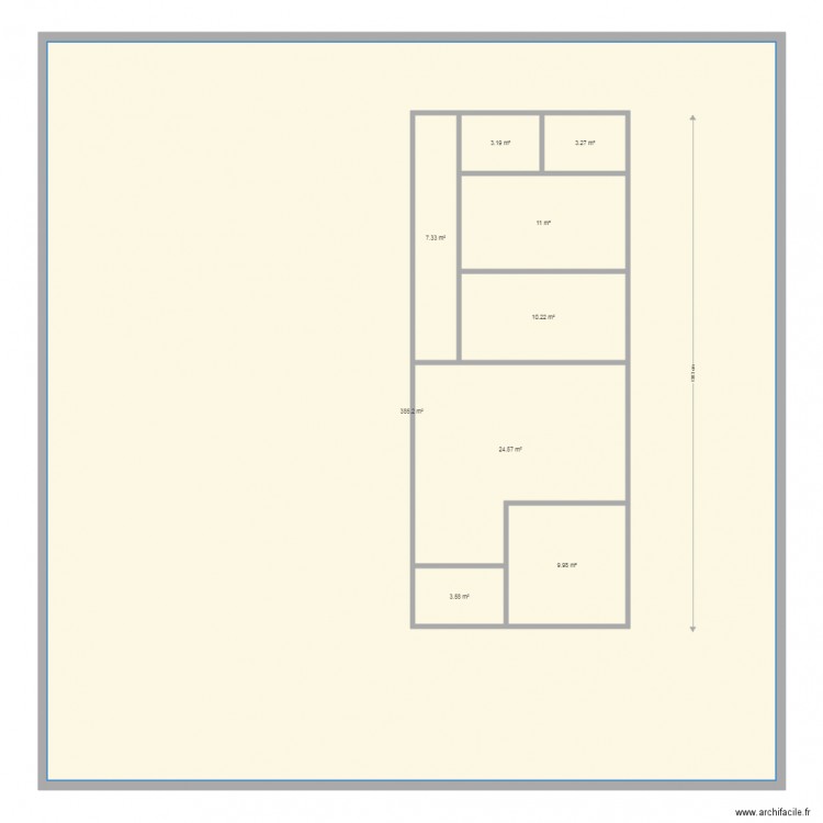 Plan Appart Rostand KING V02. Plan de 0 pièce et 0 m2