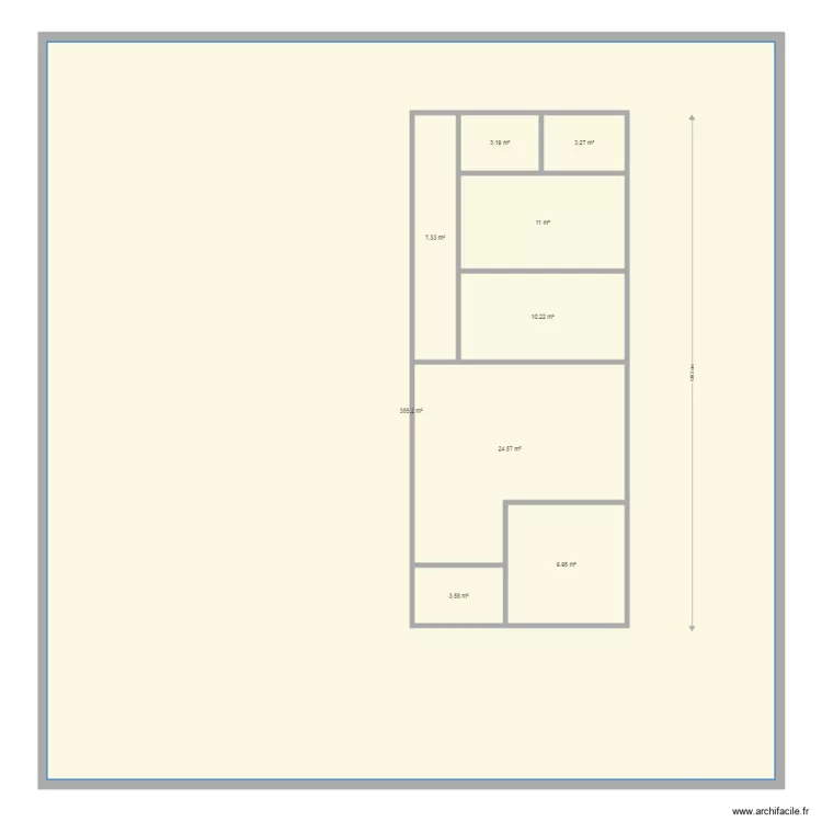 Plan Appart Rostand KING V02. Plan de 