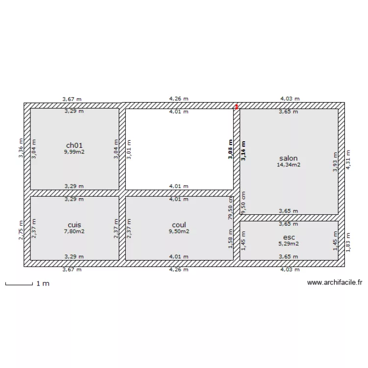 maison rez.1. Plan de maison rez.1. Plan de