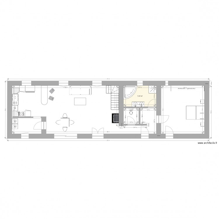 Carcagno3. Plan de 0 pièce et 0 m2