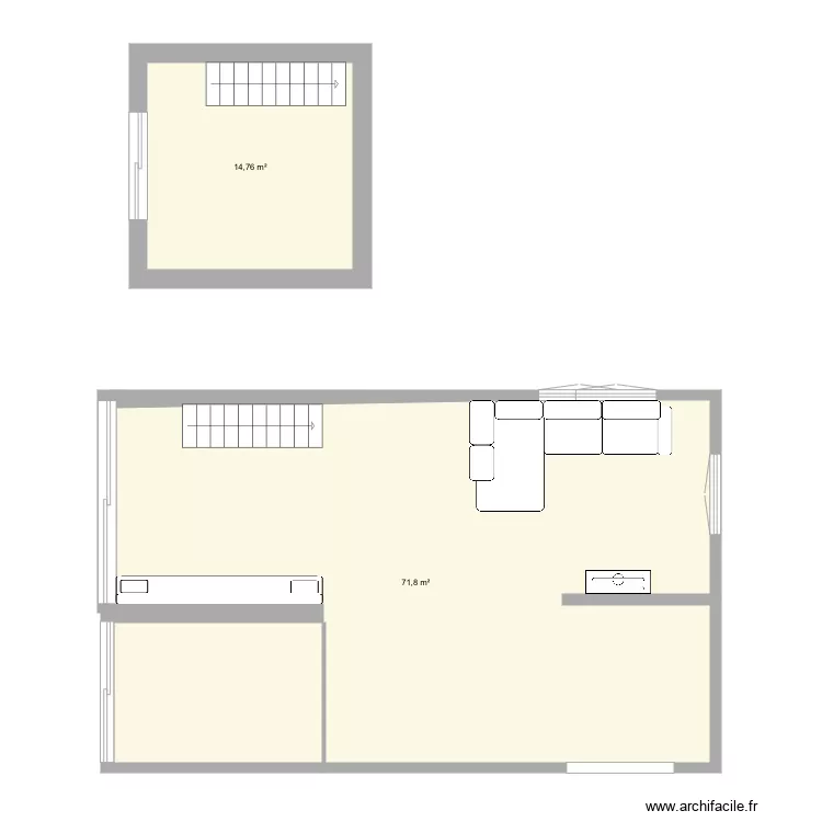 plan sous sol. Plan de 