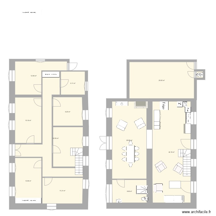 segude2. Plan de 0 pièce et 0 m2