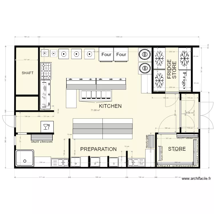 maraheb restau. Plan de maraheb restau. Plan de