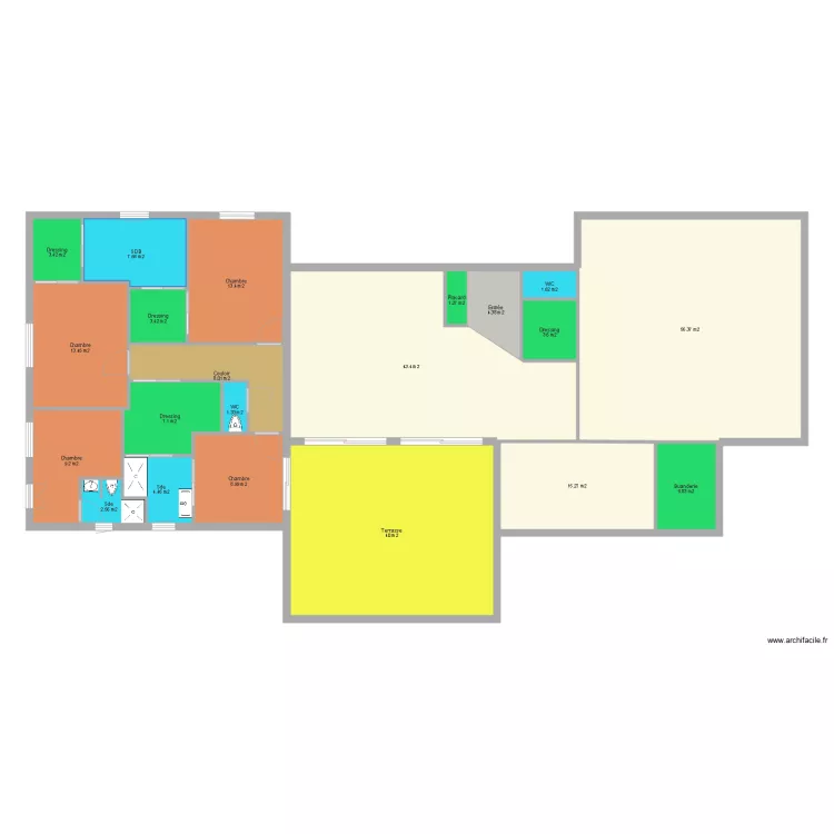 maison couzeix 1. Plan de 