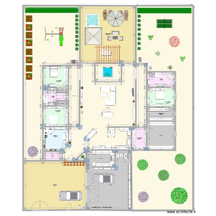 PLAN AC 13. Plan de 0 pièce et 0 m2