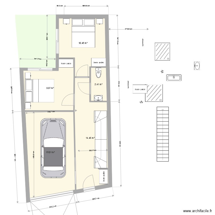 projet V9. Plan de 0 pièce et 0 m2