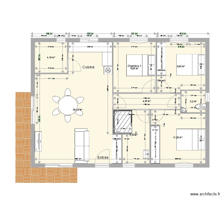 projet SCI V18. Plan de 0 pièce et 0 m2