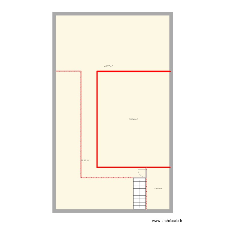 etage yassine . Plan de 0 pièce et 0 m2