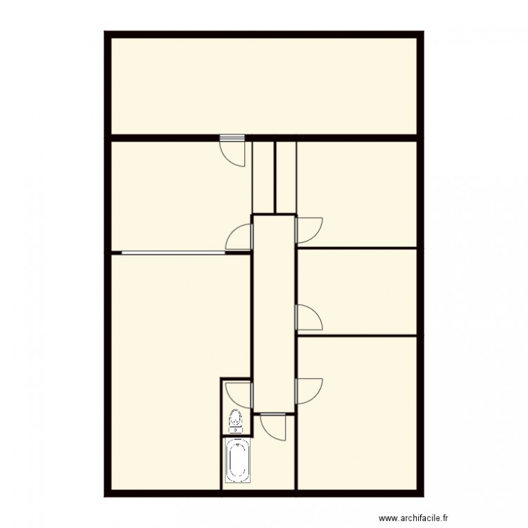 plan ROULEAU. Plan de 0 pièce et 0 m2