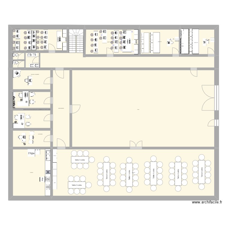 college garabuau. Plan de 0 pièce et 0 m2