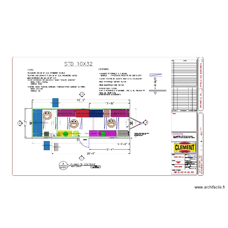 10x32 par Samuel v2. Plan de 0 pièce et 0 m2