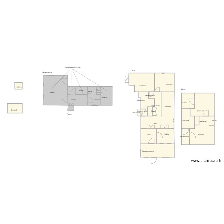 Croquis ESCOBEDO. Plan de 0 pièce et 0 m2
