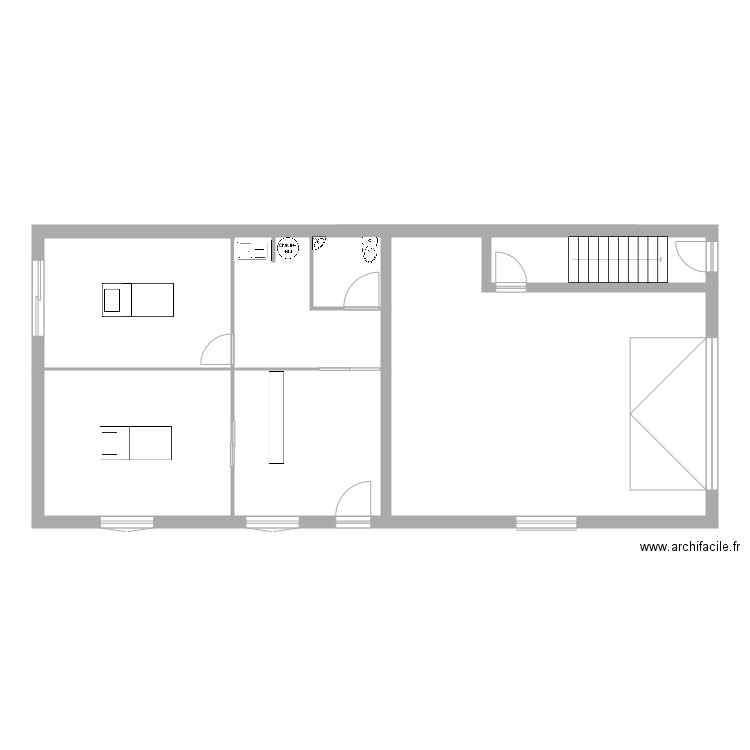 Habitat bis. Plan de 0 pièce et 0 m2