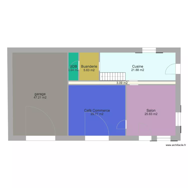 BURNOT André rdc. Plan de BURNOT André rdc. Plan de