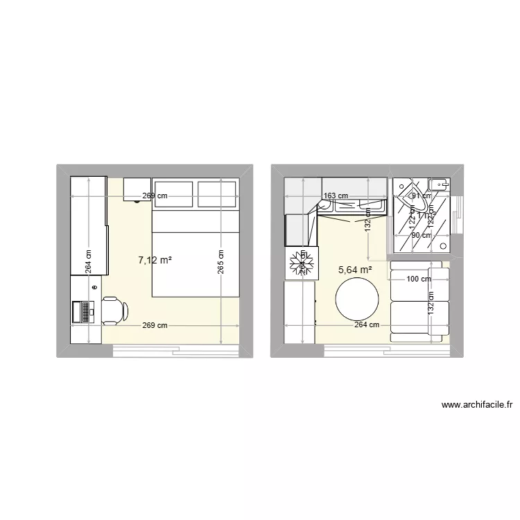 PIERRE MODULE  3 X 3 = 9 ...... Plan de 