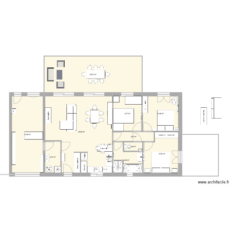MAISON ESCAMPS ex. Plan de 0 pièce et 0 m2