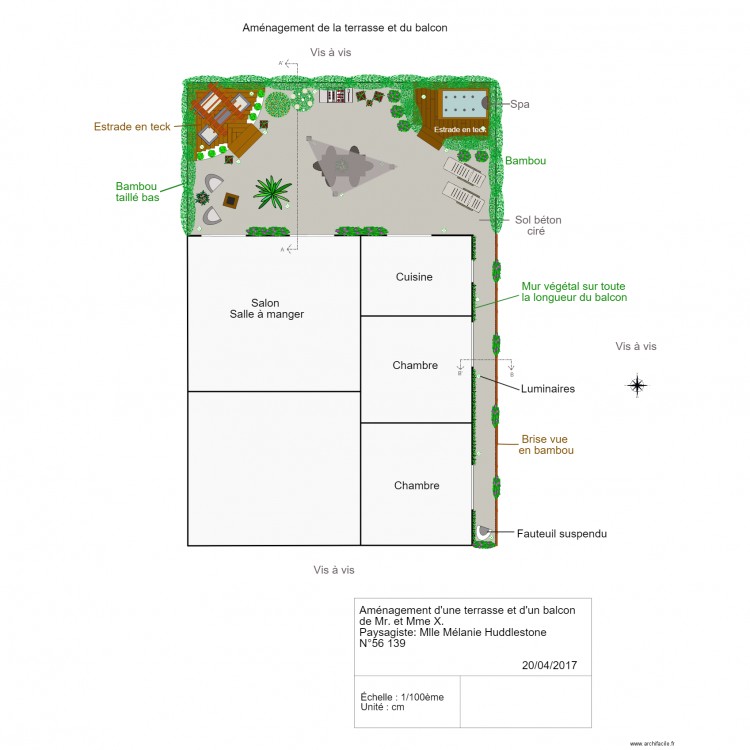 amenagement terrasse2. Plan de 0 pièce et 0 m2