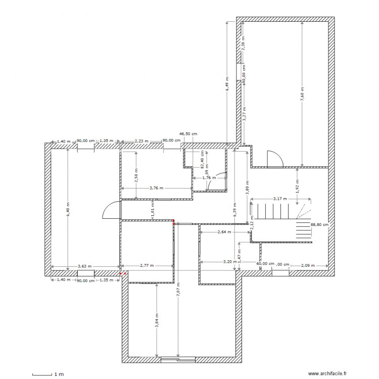 etage1. Plan de 0 pièce et 0 m2