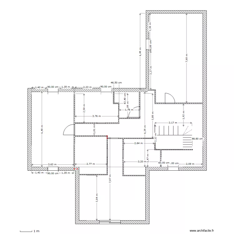 etage1. Plan de 