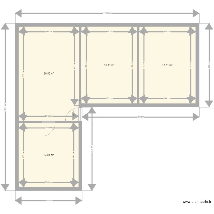 Maison. Plan de 0 pièce et 0 m2