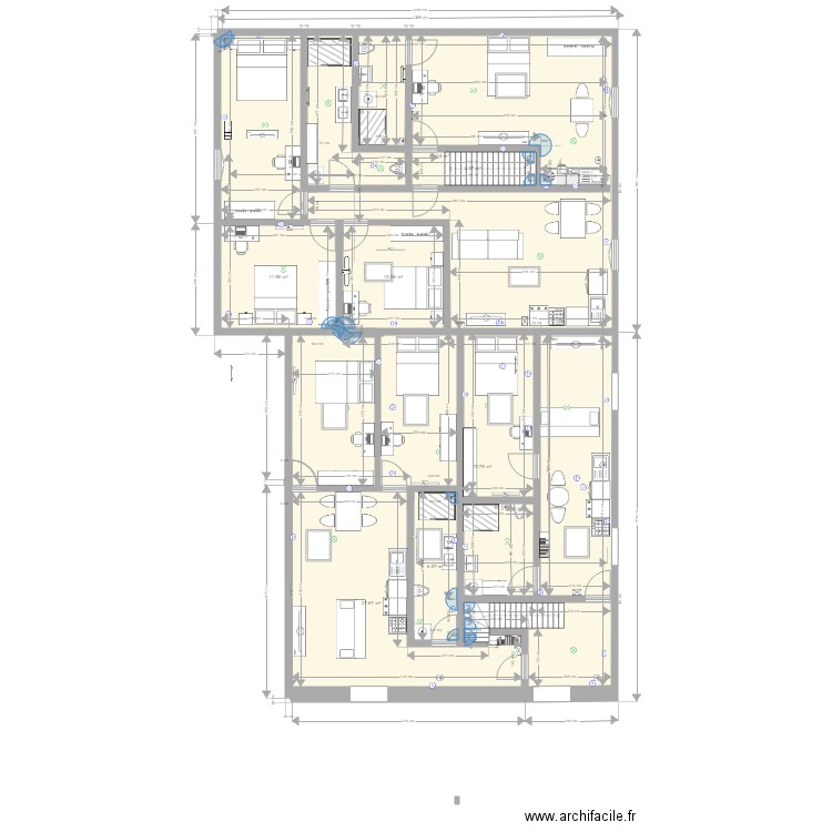 RUMILLY etage. Plan de 0 pièce et 0 m2