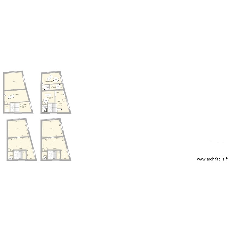 gutenberg 2. Plan de 16 pièces et 264 m2