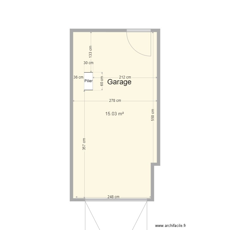 Garage Edith Cavell. Plan de 0 pièce et 0 m2