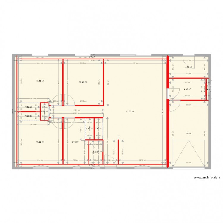 Buzenac . Plan de 0 pièce et 0 m2