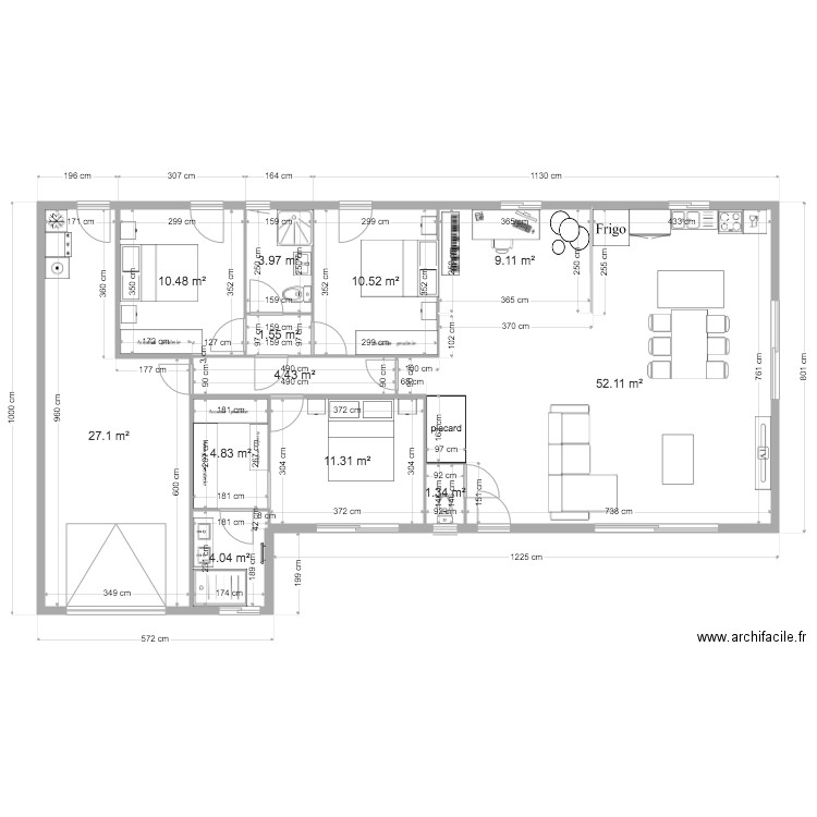 maison 3. Plan de 0 pièce et 0 m2