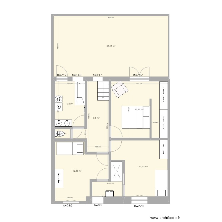 BE-ETAGE_v3.1a. Plan de 8 pièces et 97 m2