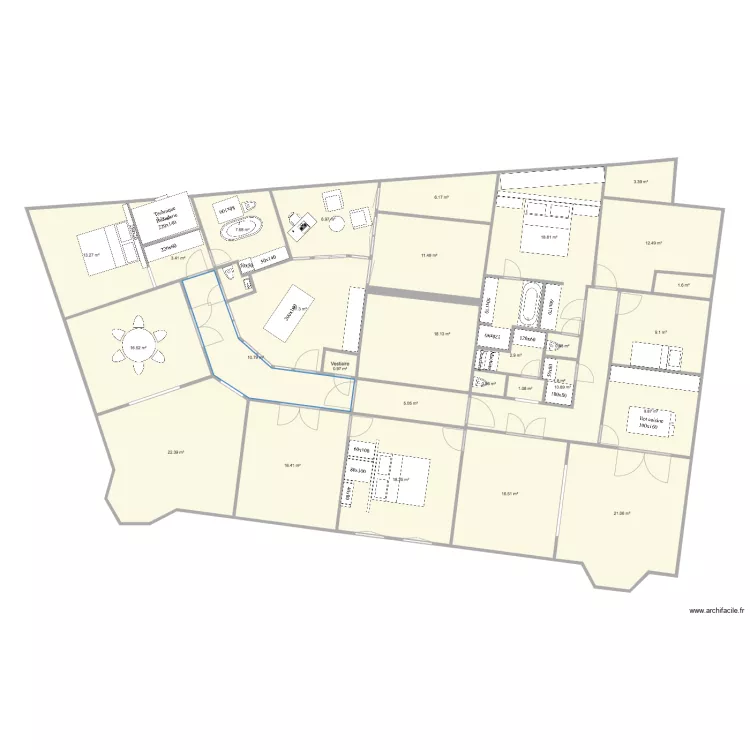 Tervuren 2 3 chambres V5. Plan de 0 pièce et 0 m2 Tervuren 2 3 chambres V5. Plan de 0 pièce et 0 m2