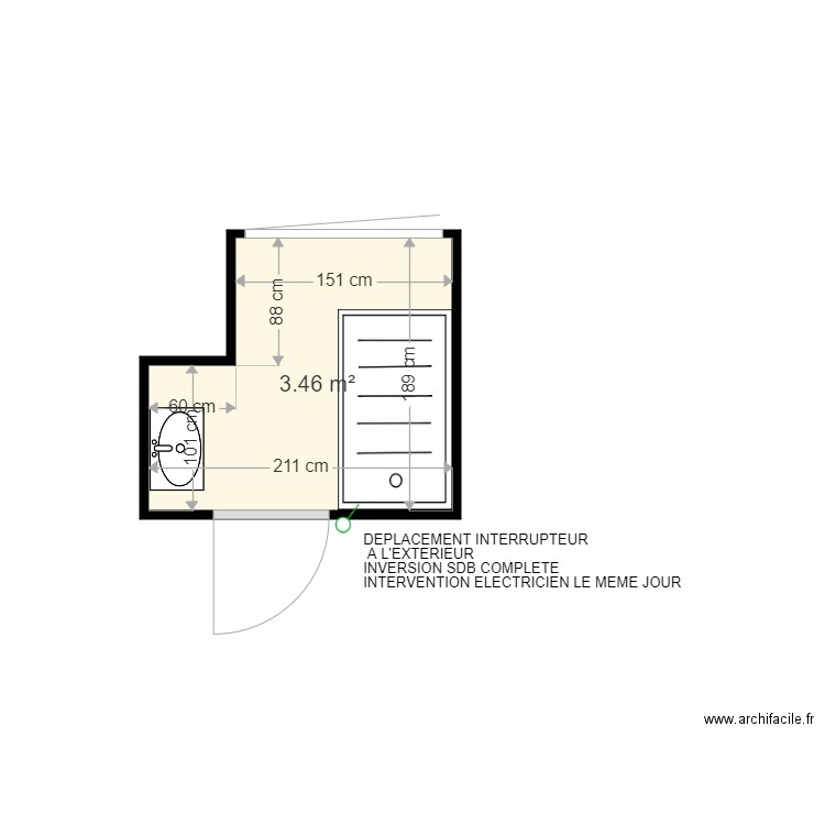 DEFRANCE THERESE . Plan de 0 pièce et 0 m2